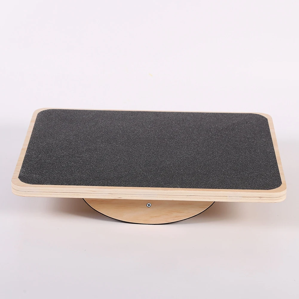 Professional Wooden Balance Board, Rocker Board, Wood Standing Desk , Yoga Balancer Exercise Training Balance Gym Board