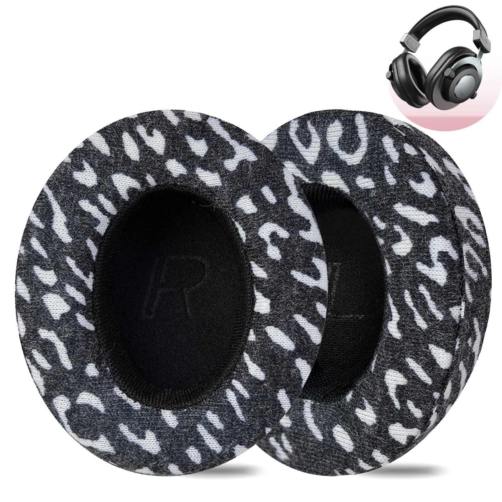 Replacement Earpads for Fifine H6 H8 H9 Headphones Ear Cushion Sleeve Earmuffs Headband