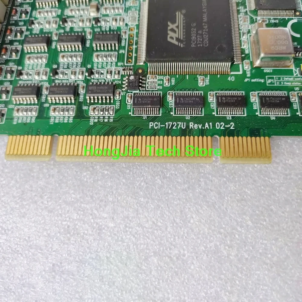 

For Advantech Acquisition Card PCI-1727U Rev.A1 14 Bit Serial Port, 12 Analog Outputs With Digital IO Card