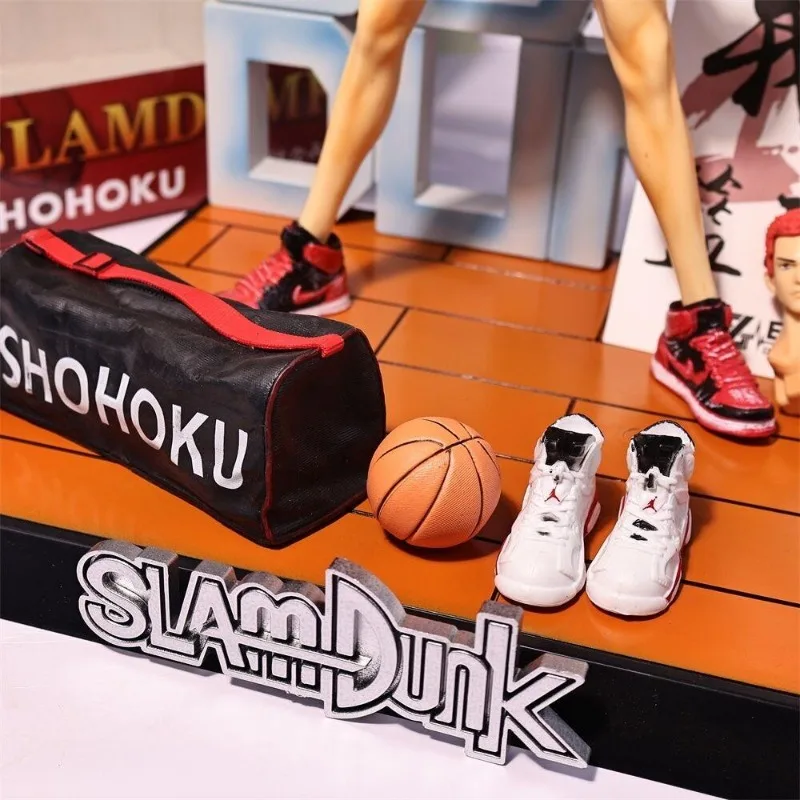 33CM SLAM DUNK Sakuragi Hanamichi Action-figuren Anime PVC Manga Modell Puppen Desktop Ornament Dekoration Kinder Spielzeug Geschenke