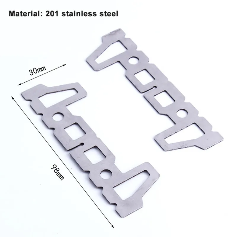 في الهواء الطلق التخييم نزهة موقد قوس الفولاذ المقاوم للصدأ المحمولة التخييم موقد الكحول الصغيرة قوس صغير مخيم لوازم الطبخ #5