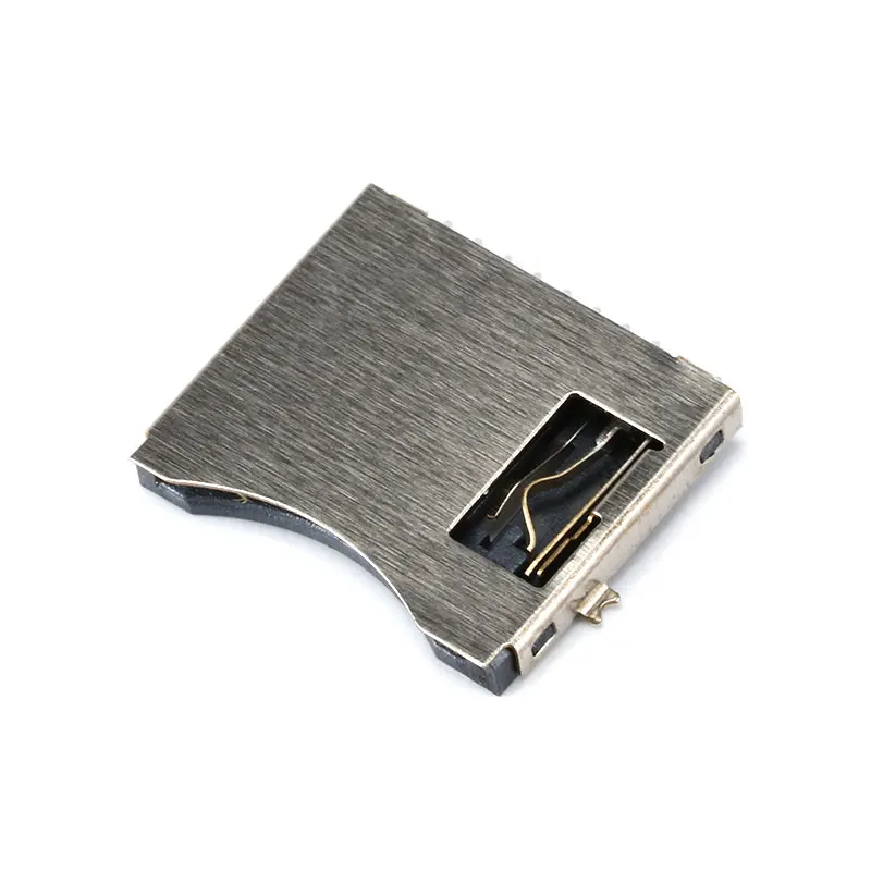 10pcs TF Card Holder Memory Card Holder Micro Mini SD Card Sinking Plate SMT Patch Type