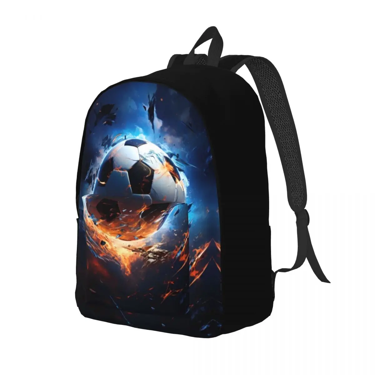 Sports Footbal Backpack for Men Women Teenage Student Hiking Travel Daypack Soccer College Shoulder Bag Outdoor