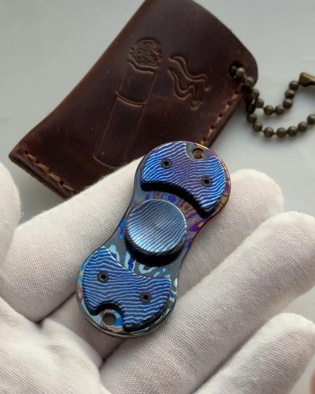 EDC Titanium Tors for cigarette butts  EDC, decompression toy