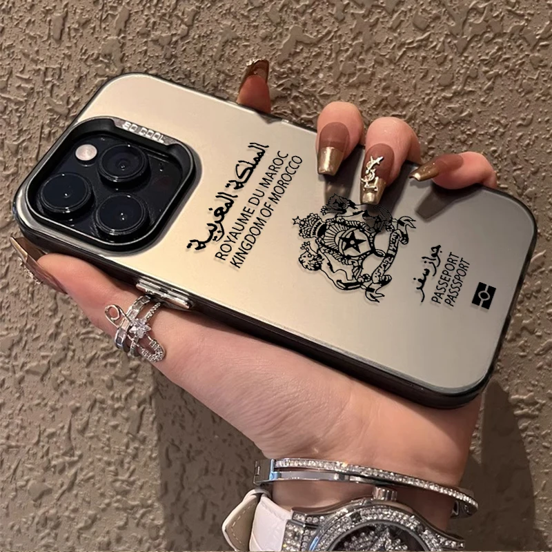 Morocco Albania Passport Phone Case for Samsung Galaxy S26 S25 S24 S23 S22 S21 S20 Note20 FE Ultra Edge Plus 4G 5G Matte Cover
