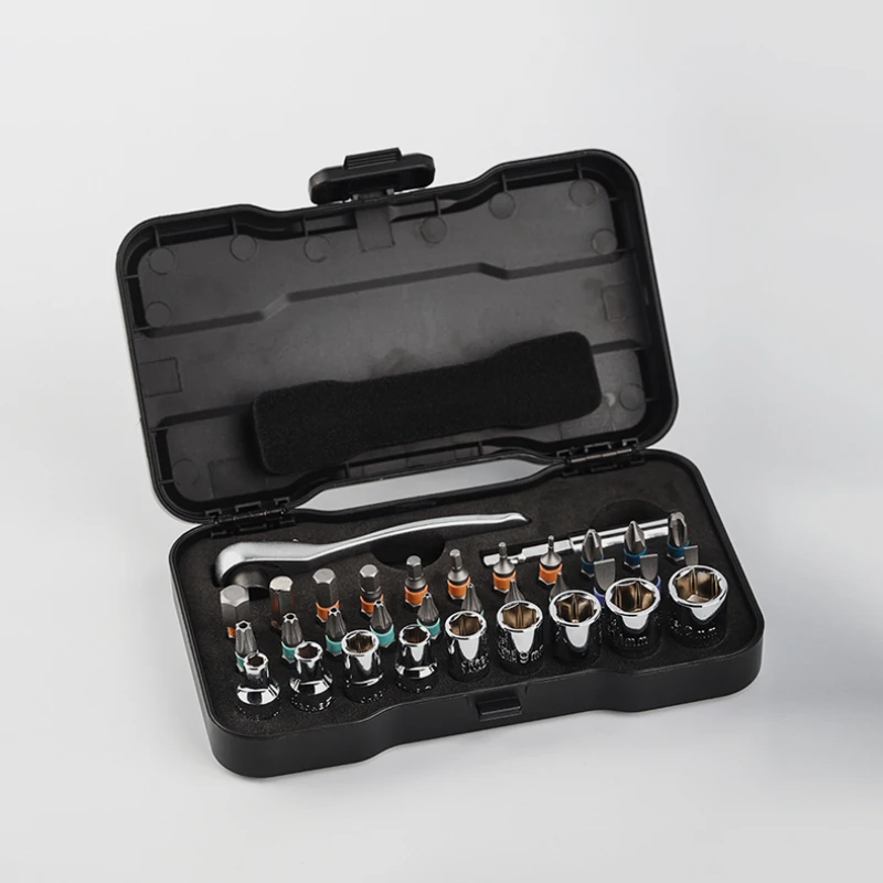 Multifunctional 33-in-1 Tool Set Ratchet Sleeve Screwdriver Household Appliance Disassembler Precision Tool Set Tools Packaging