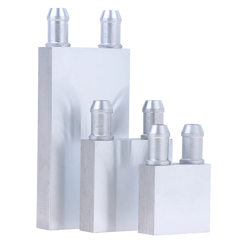 【F】For Liquid Water Cooler Heat Sink System Primary Aluminum Water Cooling Block For PC Laptop CPU Newest