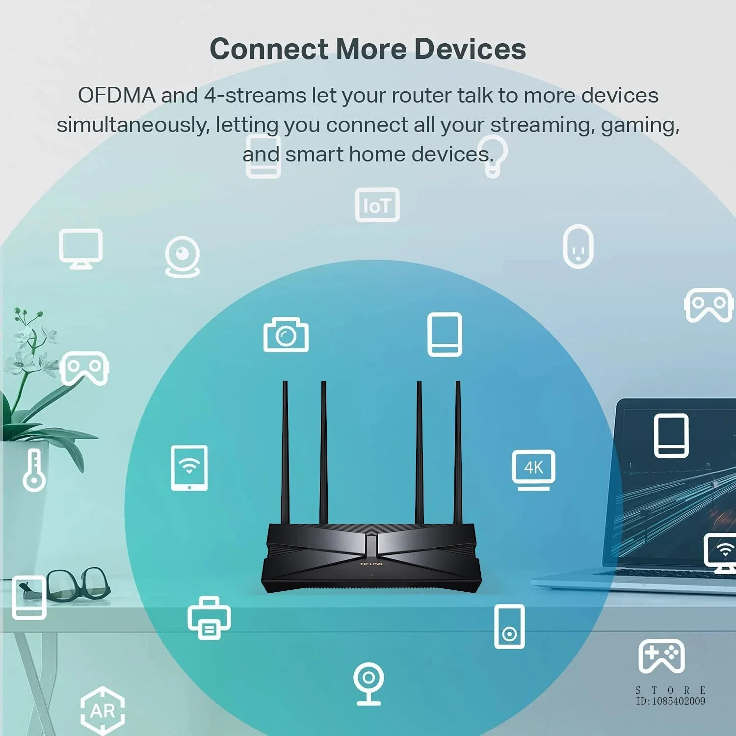 Imagem -05 - Wifi Roteador 25 Gigabit Dual Band Mesh 10 100 1000mbps Adaptive Wan e Portas Lan Tl-xdr3040 Versão Tp-link-ax3000