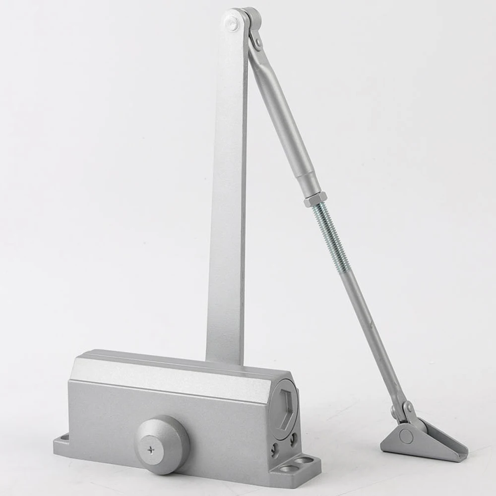 

Soft Closing Commercial Automatic 60-70kg Adjustable Heavy Duty Aluminum Alloy Door Closer