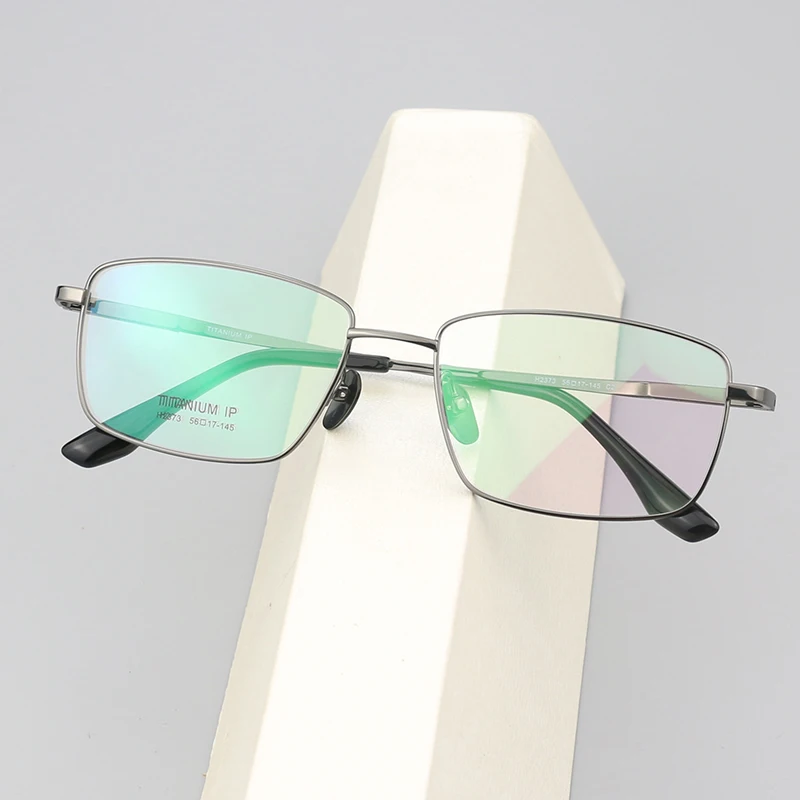 

Fshion Women Men Titanium Eyeglasses Frame Wooden Temple Optical Prescription Myopia Reading Glasses Frames Spectacles