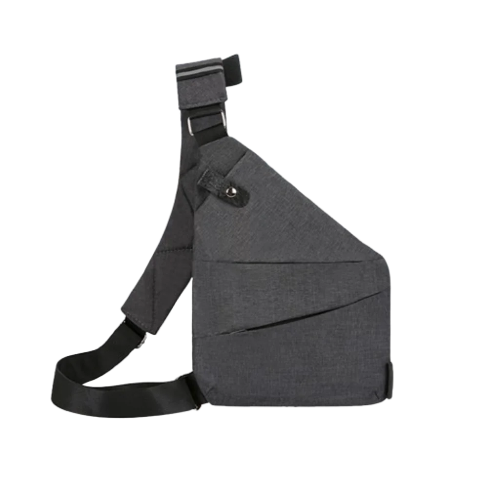 

Мужская нагрудная сумка большой вместимости со съемным плечевым ремнем, мужская сумка через плечо, модная повседневная спортивная сумка на плечо для путешествий