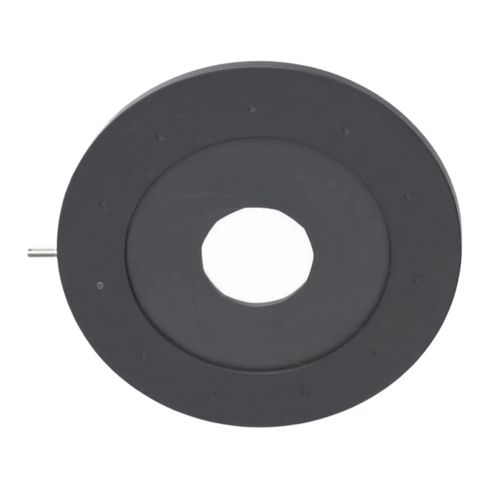 Adjustable 450mm Mechanical for iris Aperture Diaphragm for Microscope and Camera with 11 for blades for Optimal Light Control