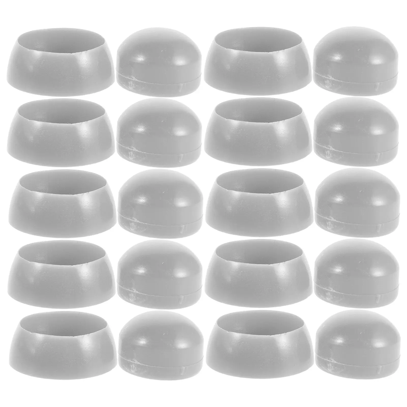 10Pcs Weatherproof Playground Bolt Caps Plastic Nut Protector Covers Bright Colors Easy-Clean Outdoor Slide Swing Equipment