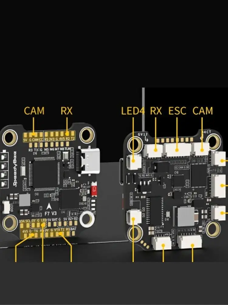 

SpeedyBee F7 V3 50A Stack F722 Flight Control BL32 50A 4in1 ESC3~6S Lipo with Blackbox Analyzer