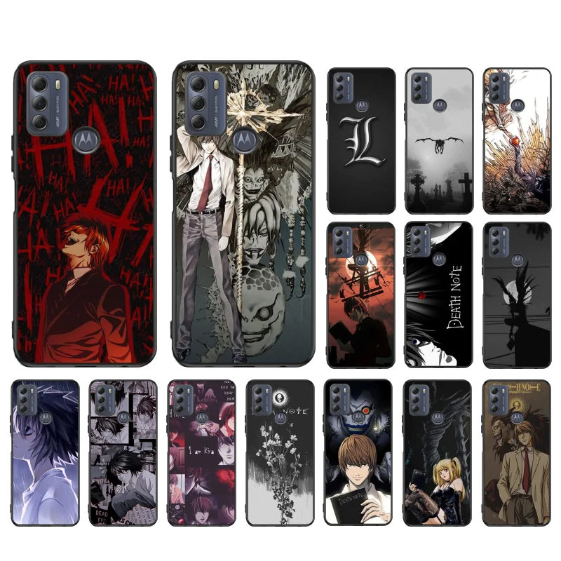 Death Note Anime Phone Case For Motorola Edge 50 40 Pro 50 40 30 Ultra Neo Fusion Moto G Play G Stylus G Power G 5G