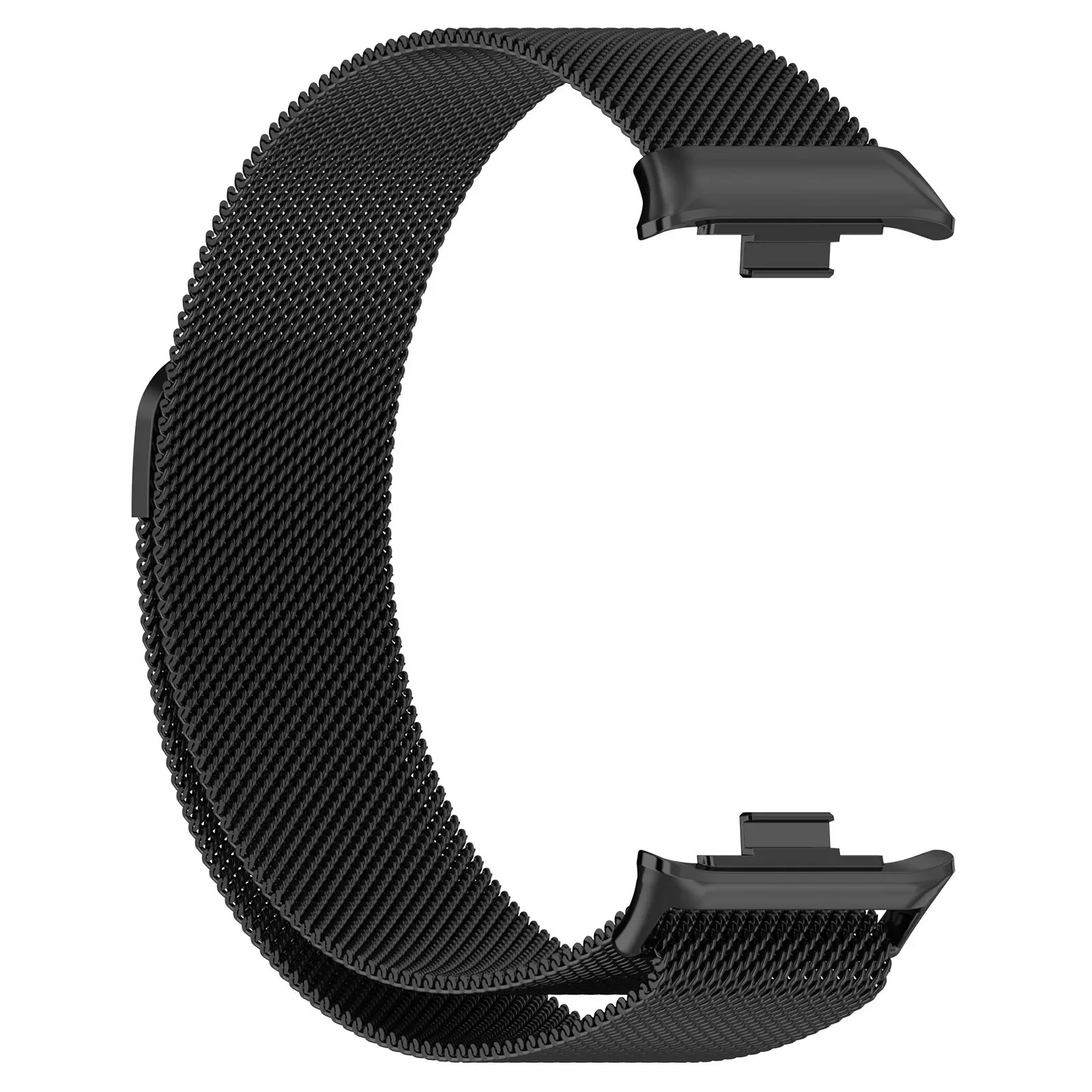 Pulseira de laço milanês para xiaomi redmi relógio 4/5 banda metal pulseira magnética xiaomi mi banda 9/8 pro esporte pulseira acessórios