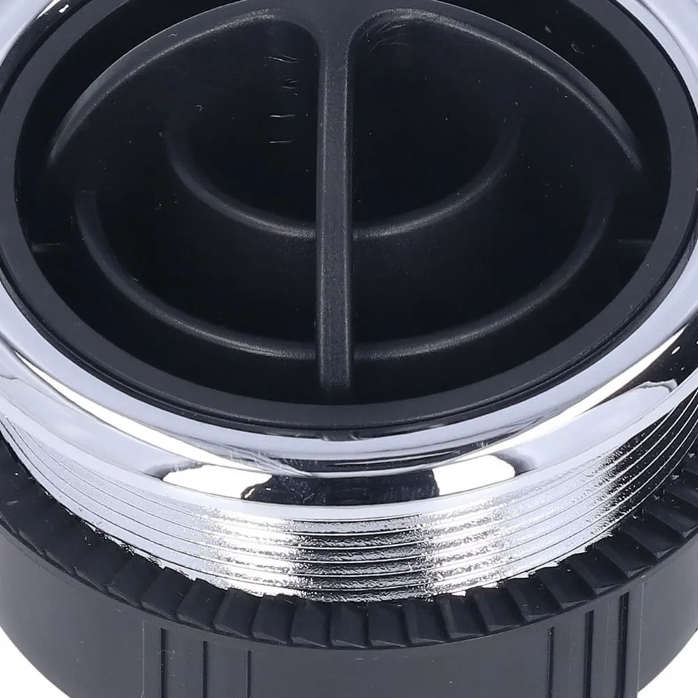 

Ventilation System Black Air Conditioning Vent Thread Style Outlet Vent AC Deflector Air Outlet Vent Automotive Use
