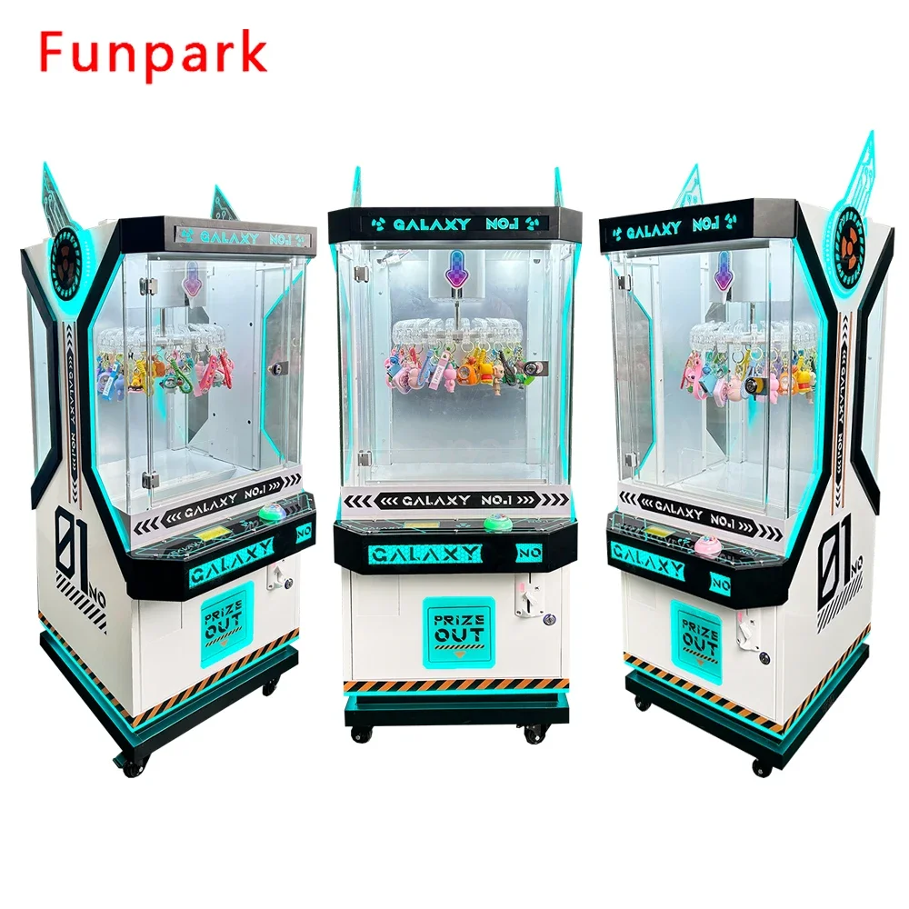 FunPark Wholesale Amusement Clip Machines Gifts Cards Toys Arcade Coin Operated Games