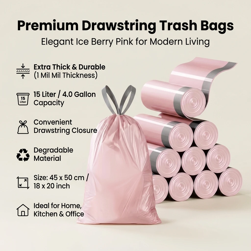 İpli Çöp Torbaları Ekstra Kalı - Biodegradable Bin Liner incelemesi ve fiyatı