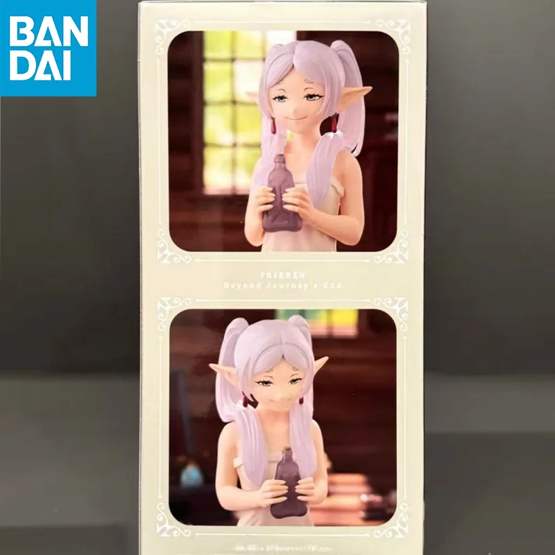 

Genuine Bandai Banpresto Original Frieren: Beyond Journey's End Frieren Relax Time Anime Figure Toys Pvc Model Doll Gifts Toy