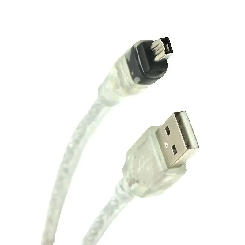 高速 USB 2.0 オス - 4 ピン Firewire IEEE 1394 ケーブル リード アダプター スーパー ケーブル 1.5m