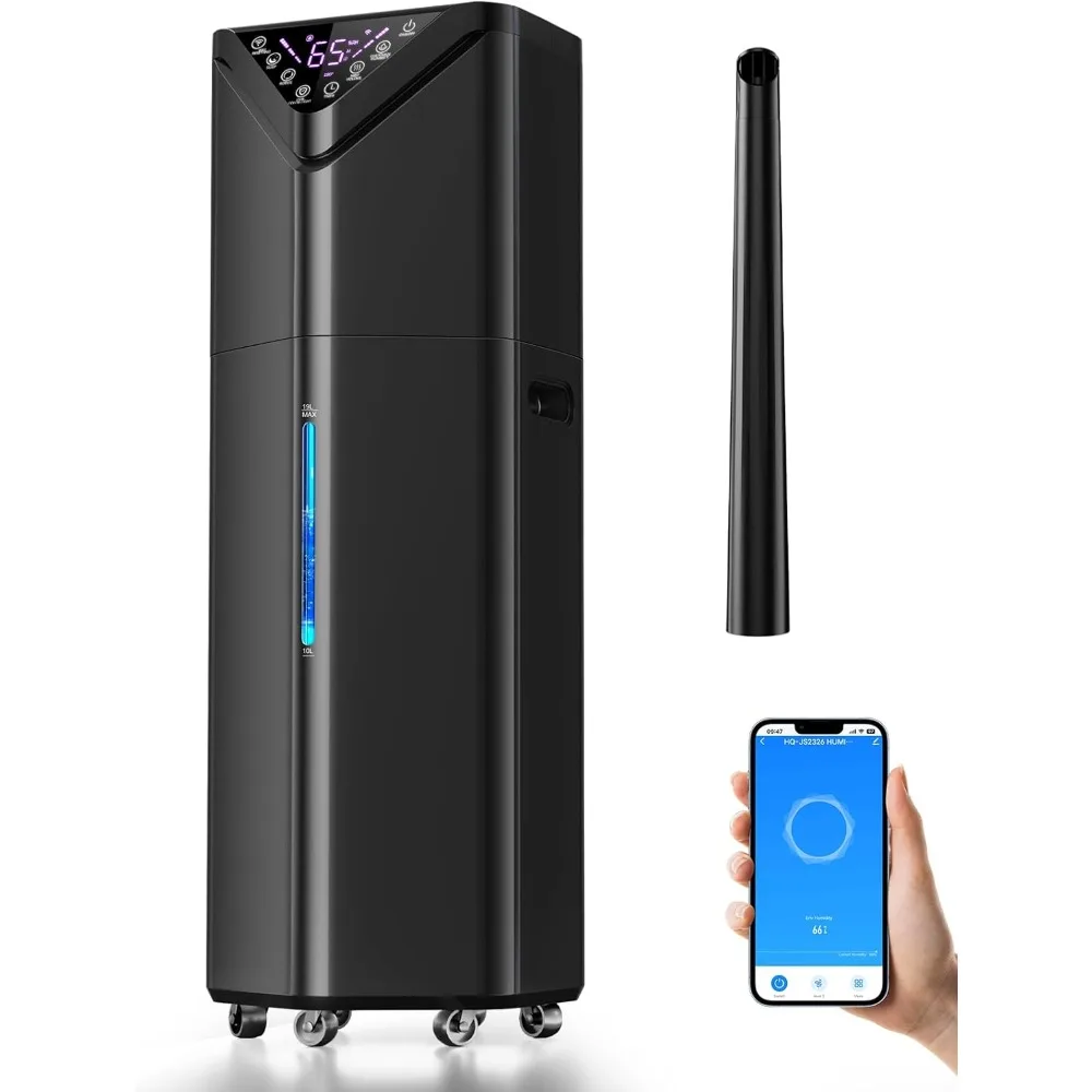 

5Gal Humidifiers for Bedroom Large Room 2800 sq ft, 19L Quiet Humidifiers for Large Room, Floor Humidifier