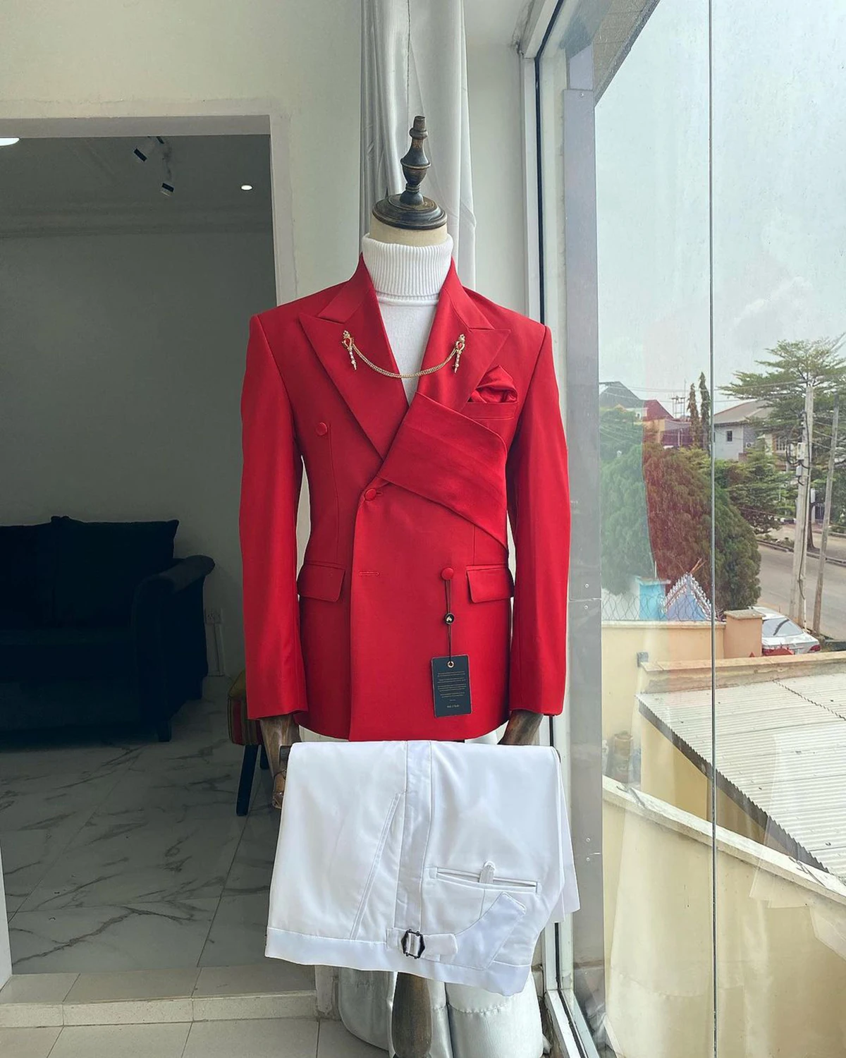 Conjunto de trajes clásicos para hombre, 2 uds., Blazer de estilo de diseñador, esmoquin para novio de boda, trajes personalizados para fiesta de graduación y cena