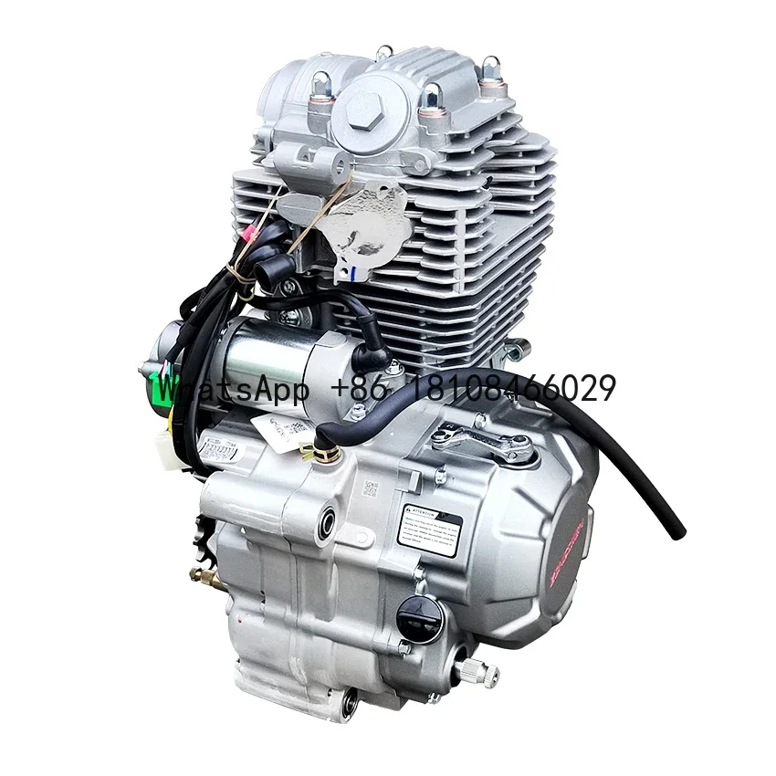 เครื่องยนต์รถจักรยานยนต์ 250cc 5 speed ความเร็วตัวแปรเครื่องยนต์ 4 จังหวะเครื่องยนต์รถจักรยานยนต์ประกอบ ZS172FMM Zonsen CB250-F