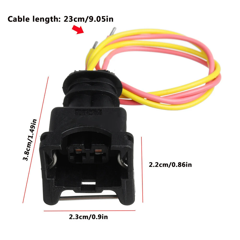 2 Pin E14402 Car Fuel Pump Plug Wire Harness Connector Fit For Webasto                          Car Accessories