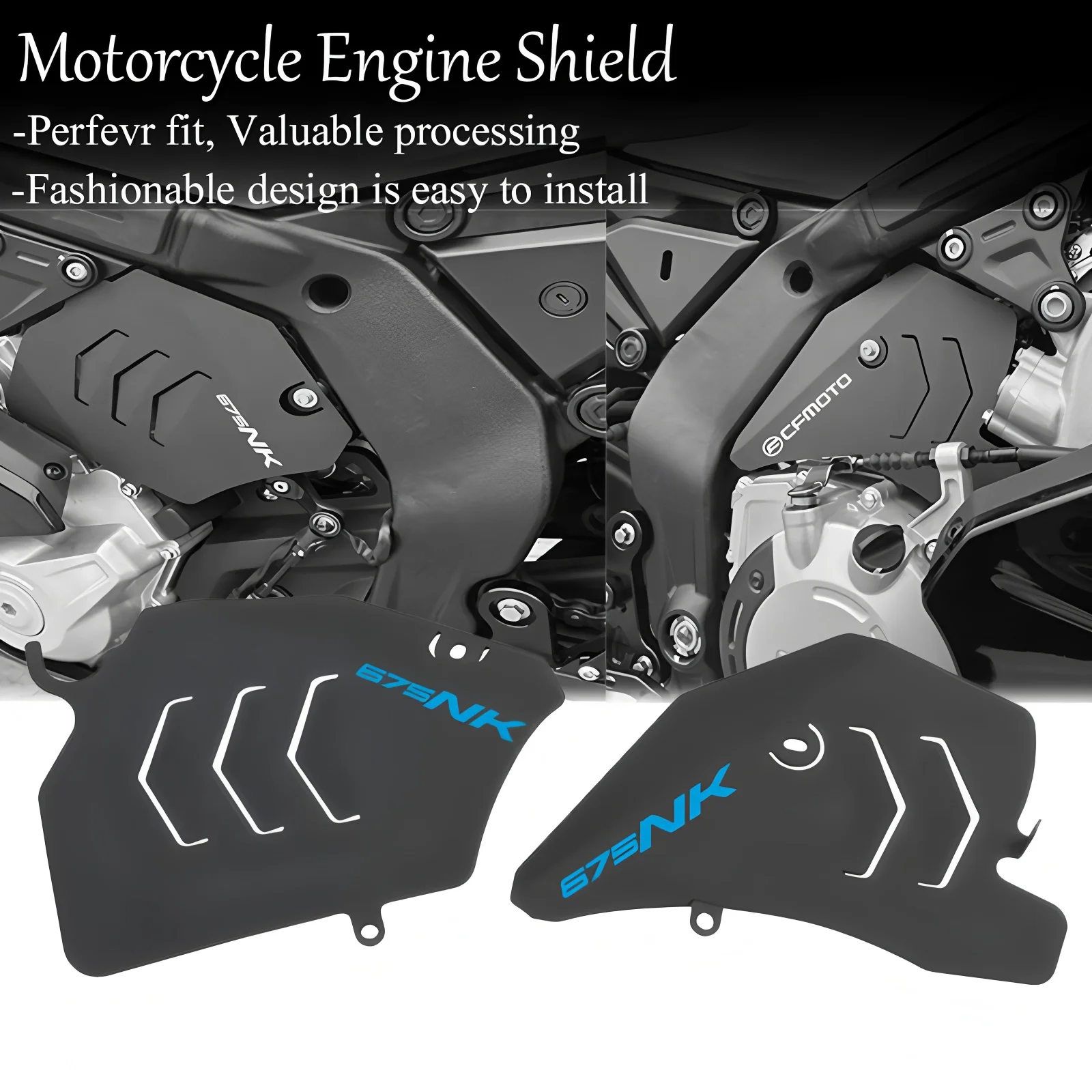 

For CFMOTO CF MOTO 675NK NK 675 Motorcycle Accessories Engine Guard Frame Protector Accelerator Control Cover