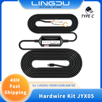 JYX05 Hardwire Kit With Type-C Port For LingDu D100/D500/LD06/LD05/LD02/LD08/AM100 Low Vol Protection 12V-24V in 5V2.5A Out