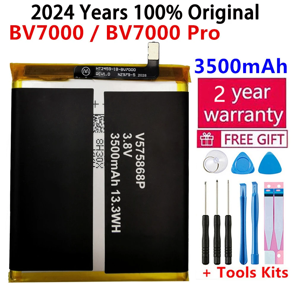 100% Original For Blackview A20 BV4000 BV5000 BV6000 BV6000S BV6800 BV7000 BV8000 BV9000 BV9500 BV9600 BV9700 Pro Phone Battery