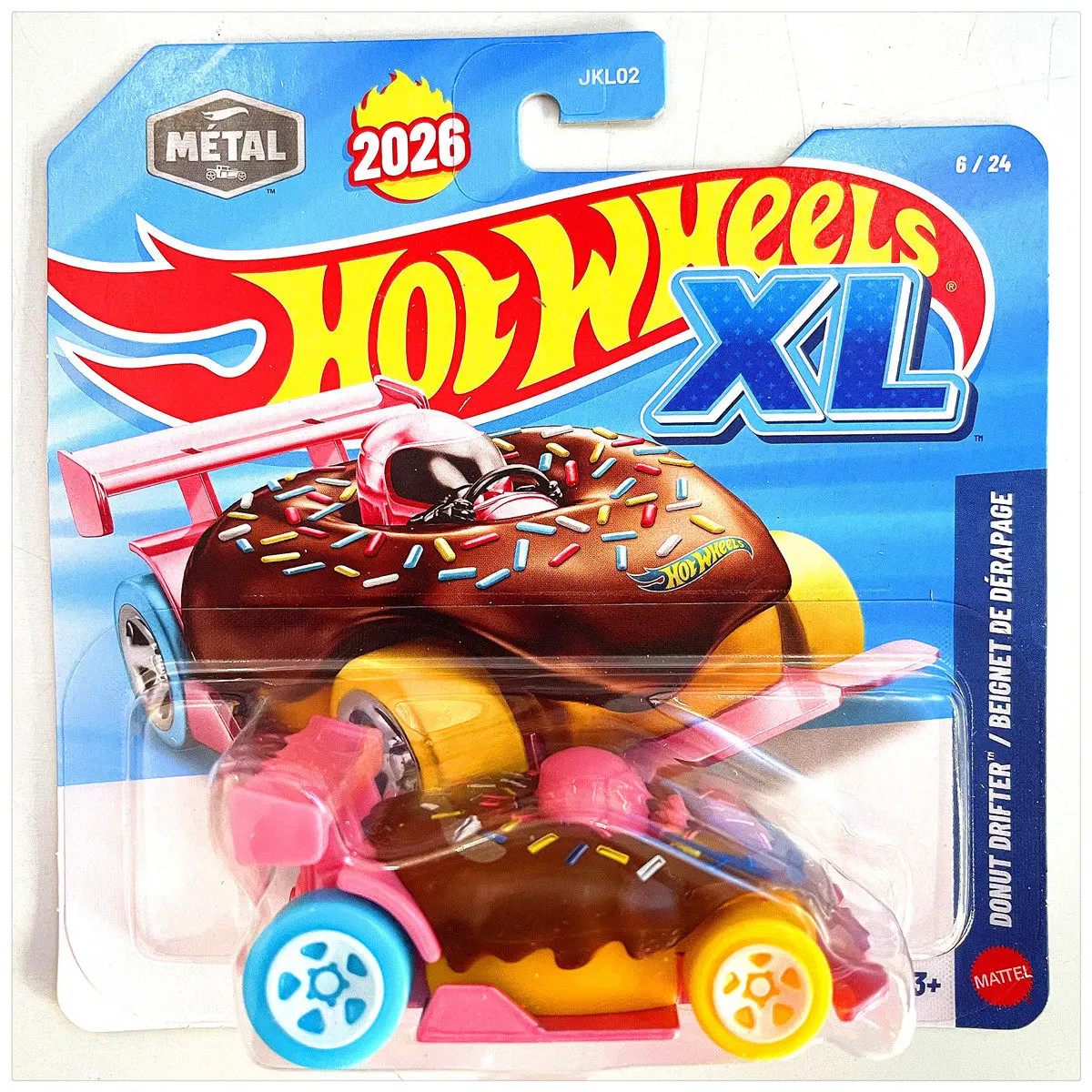 

2026 Original Hot Wheels 1:43 XL New Nouveau Nuevo-Novo Serise Die Casting Model Toy Car Collection Surprise Holiday Gift