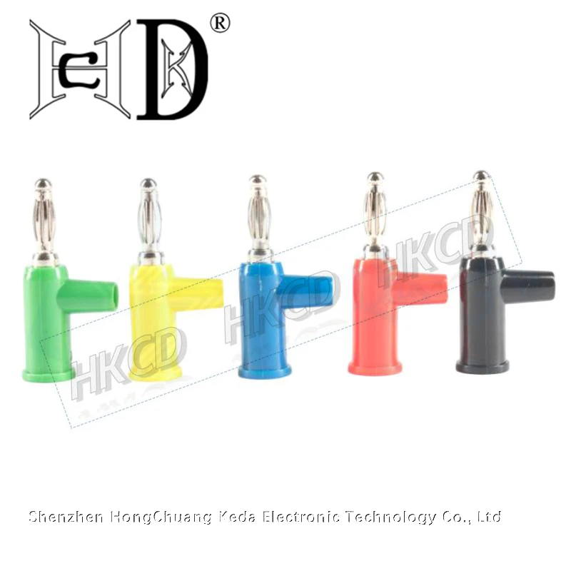5PCS 5 Colors 4MM Stackable Banana Plug Terminal Binding Post Electrical Connector Component DIY Tools