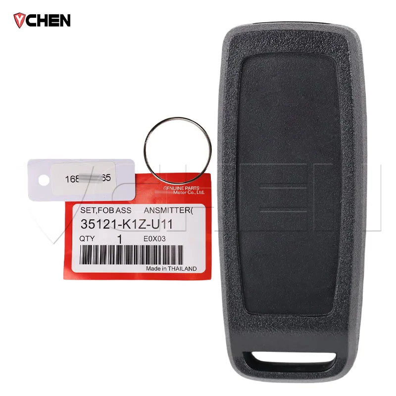 Chiave moto adatta Honda PCX160 FORZA Bianco Nero Bottoni Remoto ID47 Chip 433 Mhz Moto Smart Fob 35111/35121-K1Z-U11 Tag Batteria