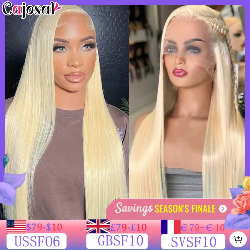 Medium 16 26 Inches Full 613 Blonde Hd Lace Wig 360 Full Lace Wig Human Hair Pre Plucked Remy Brazilian Straight Human Hair