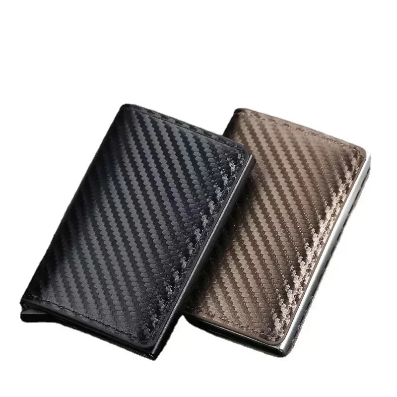 Rfid Credit Card Holder Men Wallets Bank Cardholder Leather Wallets For Volkswagen VW Rline Beetle Touareg Tiguan Touran CC