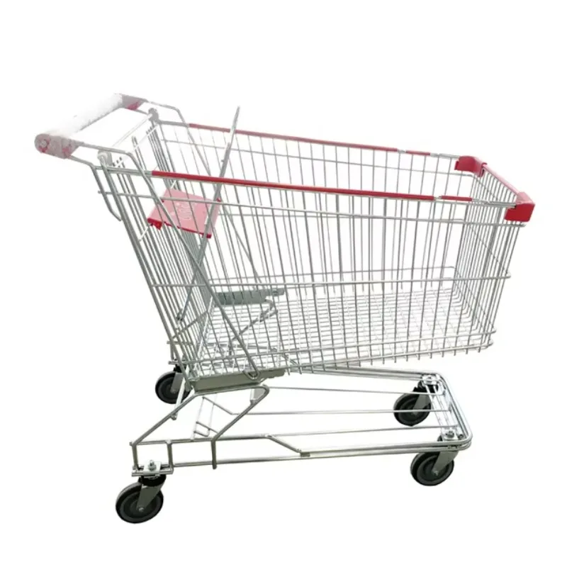 

180L large storage wholesale supermarket shopping cart