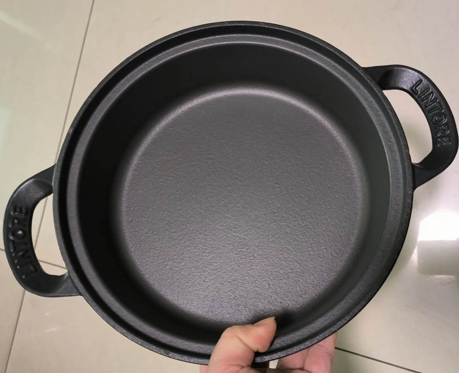 26Cm Tagine Nồi Gang Tráng Men Van Gas Và Bếp Điện Từ Cảm Ứng