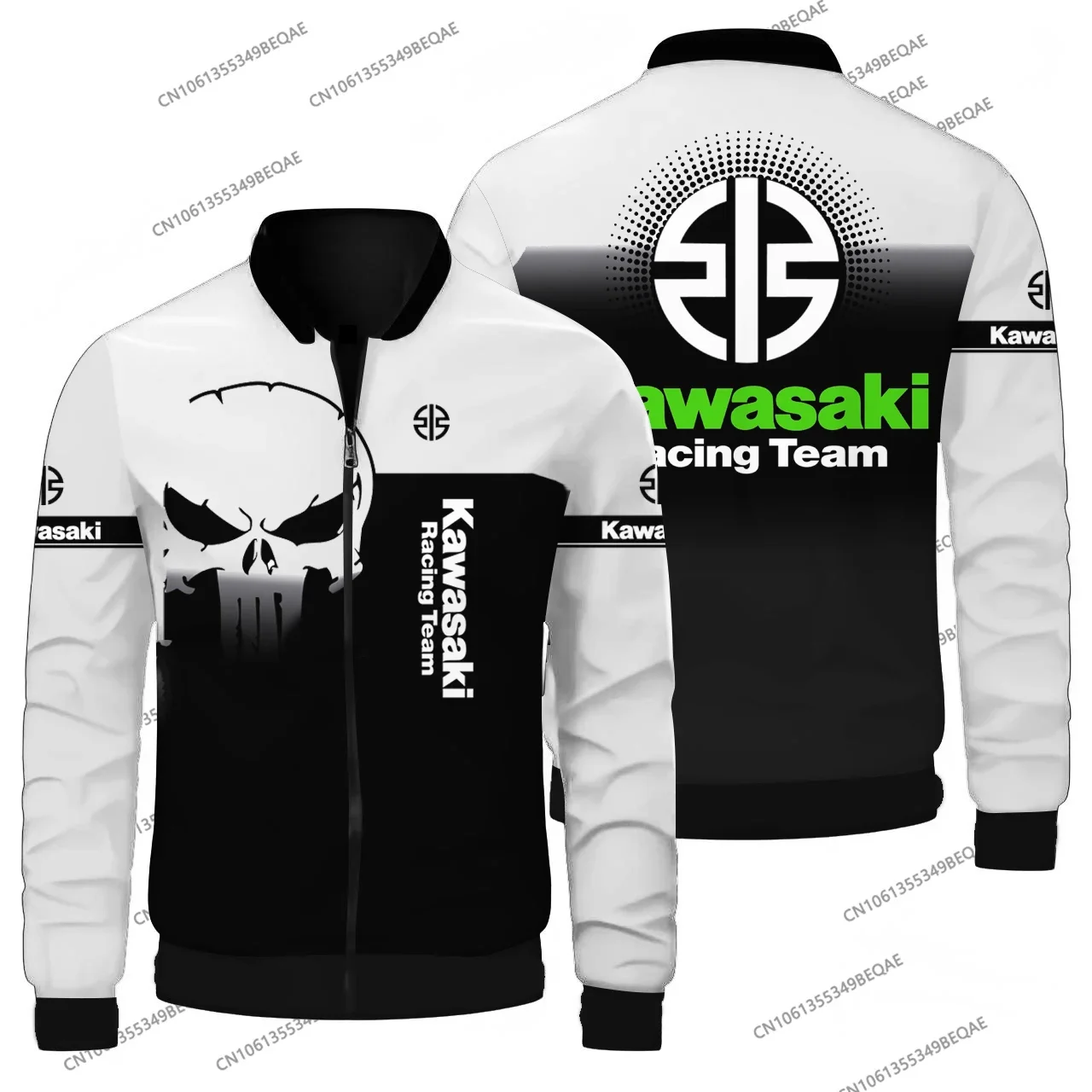 

Hot selling men's Kawasaki logo extreme sports fashionable men's jacket for spring, summer, autumn, winter, 2025