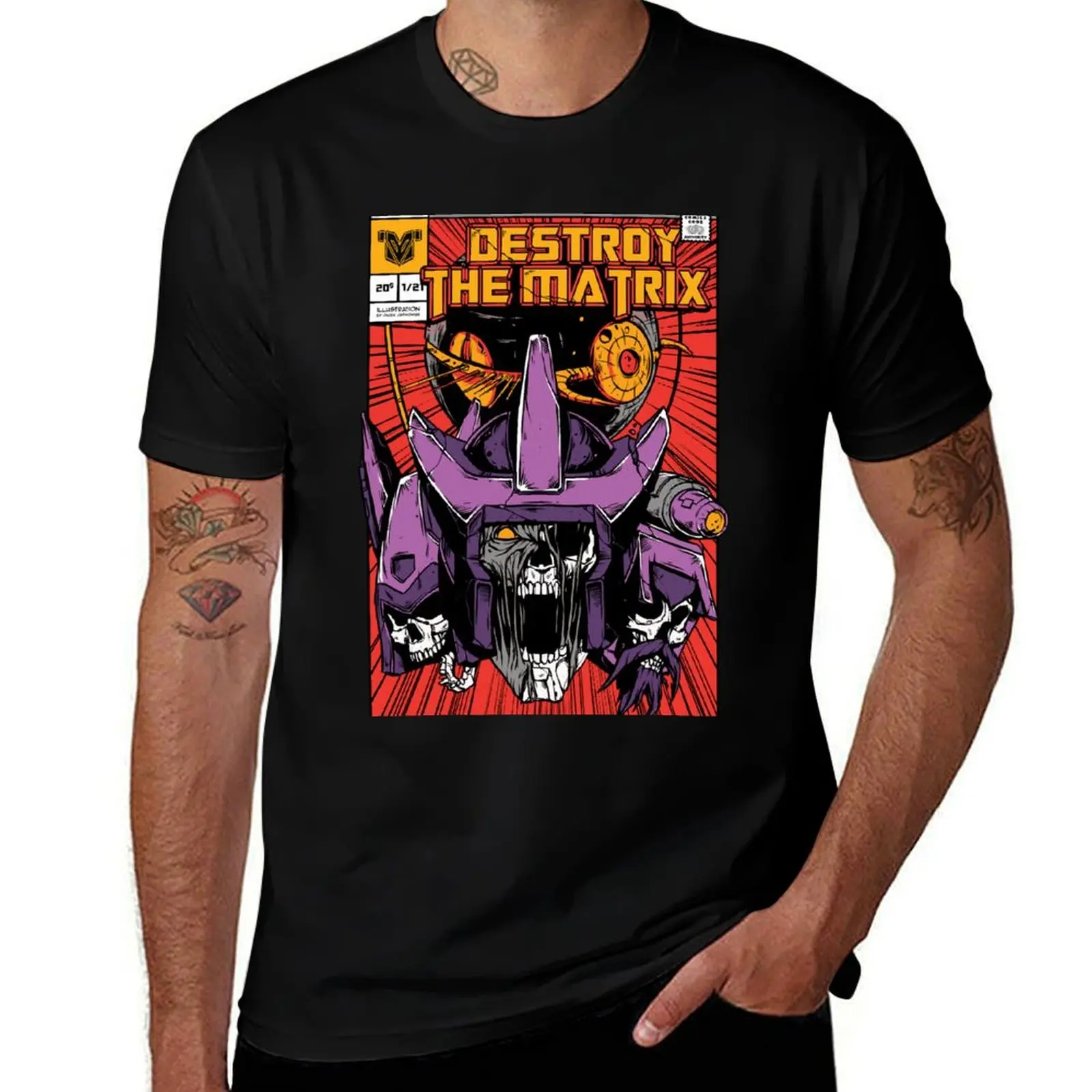 

Galvatron 1/21 T-Shirt Big and Tall Crew Neck Tee
