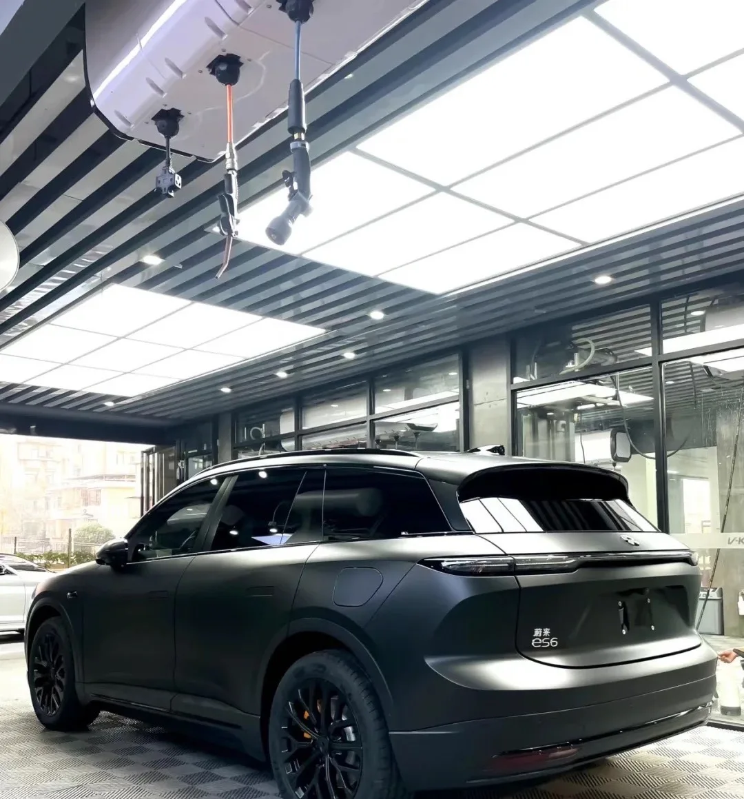 Film Stiker Pembungkus PPF Satin Matte Hitam Berkualitas Tinggi, Self-Healing, Ubah Warna Bodi, TPU Pelindung Cat Mobil, Warna PPF