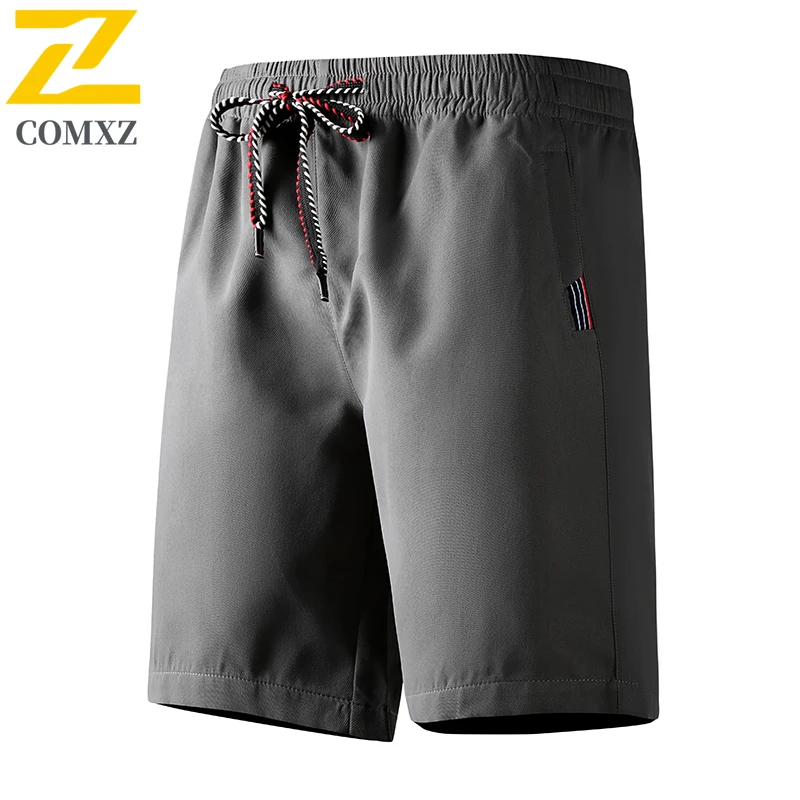 

Ice Silk Men's Casual Shorts Summer New Quick Drying Breathable Basketball Sports Shorts Elastic Waist Running Fitness Shorts
