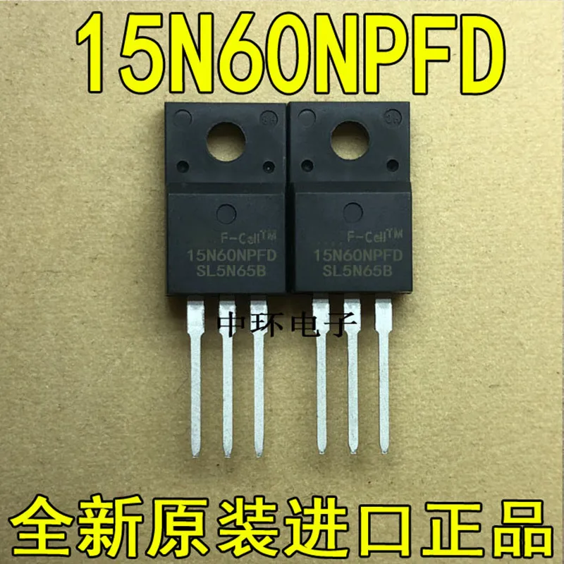 10pcs/lot 15N60NPFD TO-220F Transistor IGBT Replace K15T60 K15N60 G15N60
