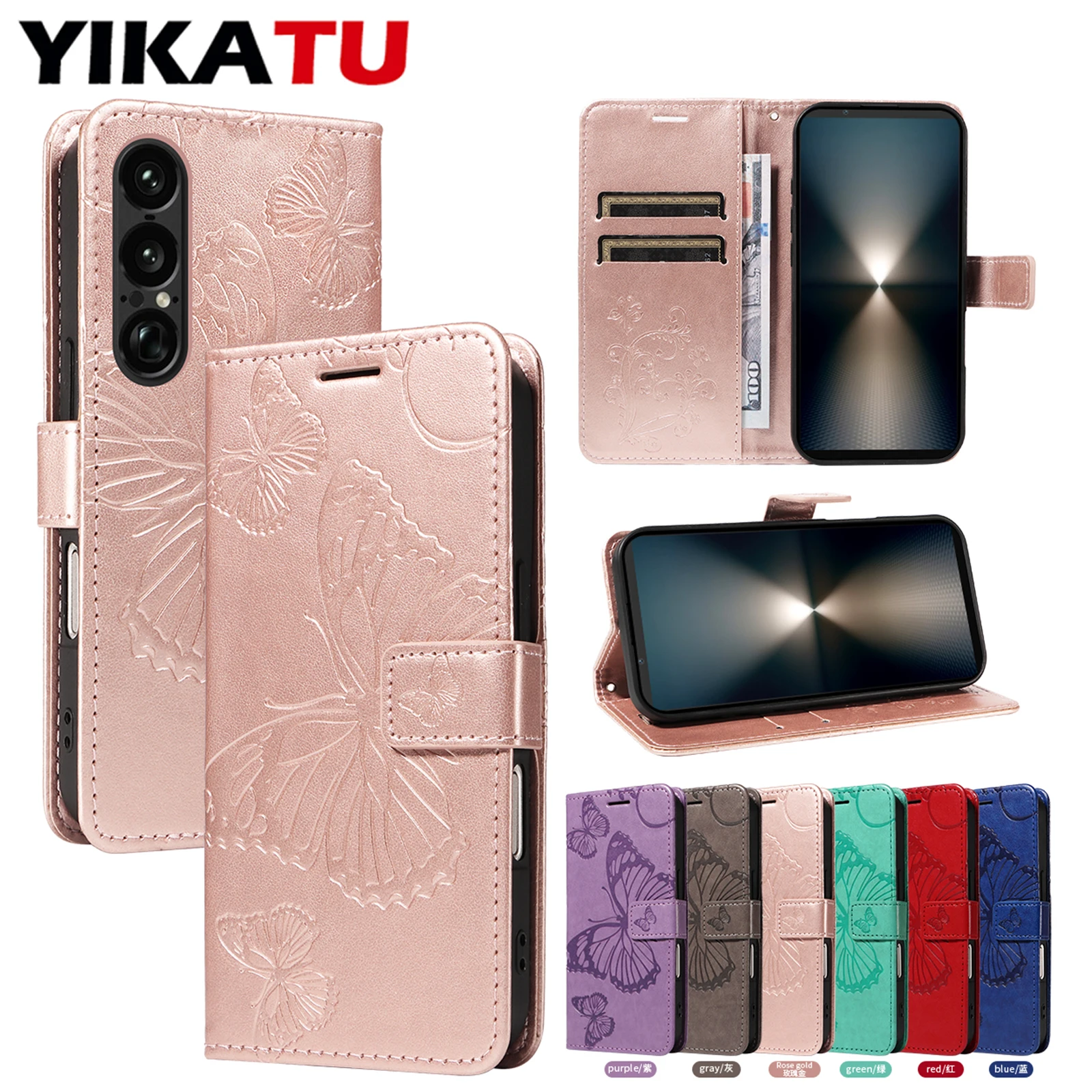 

Flip Wallet Case For Sony Xperia 1 Vi 1 Vii 10 Vii 10 Vi 2024 Xperia 10 IV 1 IV 5 IV 1 V 10 V 5 V RFID Blocking Layer Protect