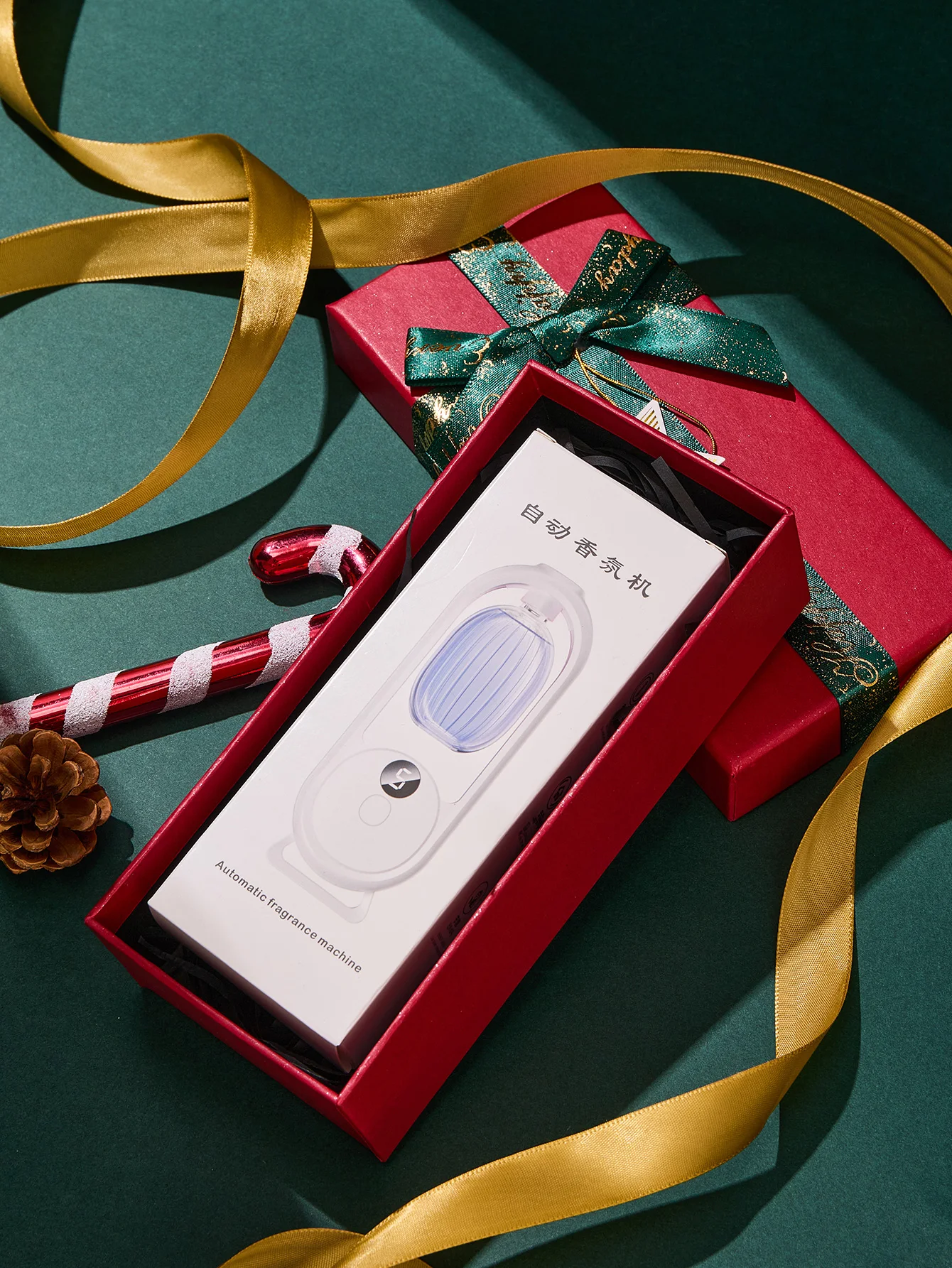 موزع روائح عطرية محمول قابل لإعادة الشحن هدية عيد الميلاد - عطر الزيوت العطرية - معطر الهواء - رذاذ إزالة الروائح الكريهة