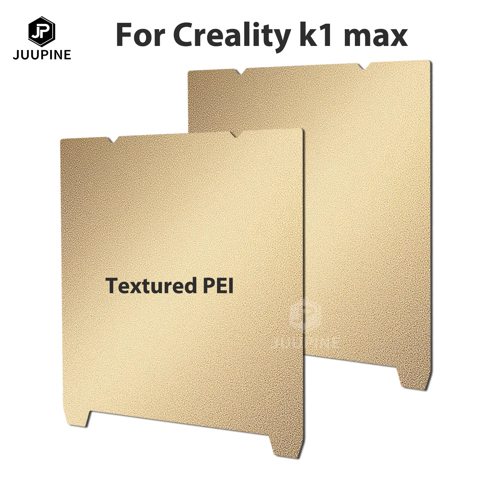 Pei Textured For Creality K1 Max Plate 310x315 for Creality K1 Max Build Plate Double Sided K1max Build Plate Spring Steel Sheet