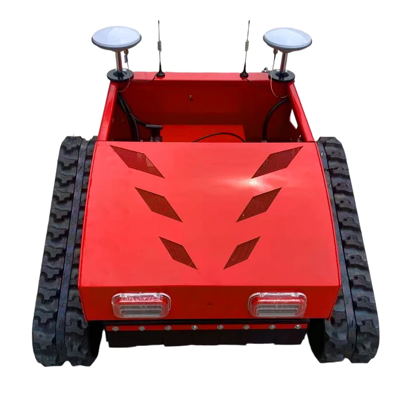 جميع التضاريس الملاحة المستقلة جزازة العشب التحكم عن بعد