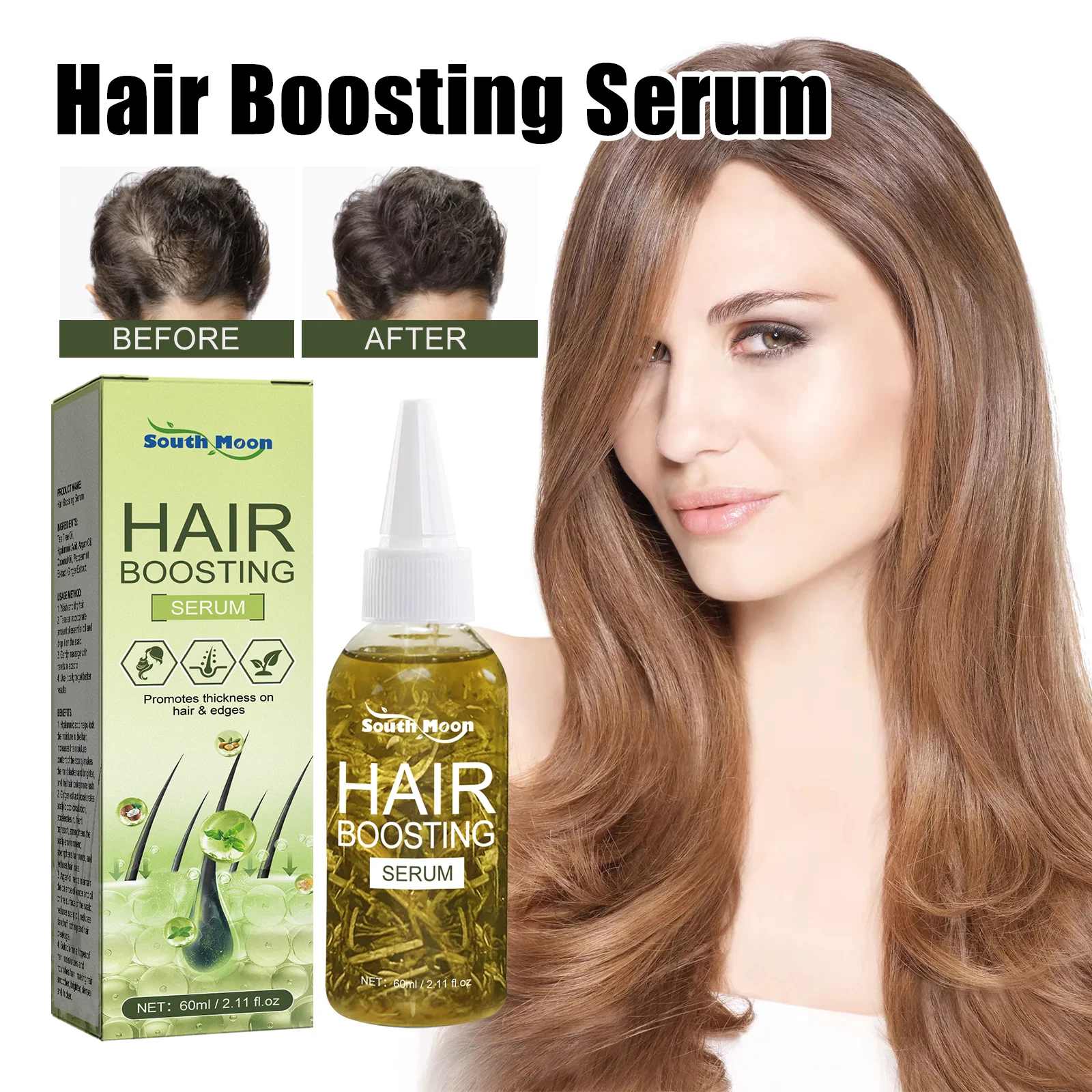 Fast Hair Growth Oil Africa Crazy Traction Alopecia Serum Anti Hair Break Thicken Hair Loss Treatment Spray Beauty Health