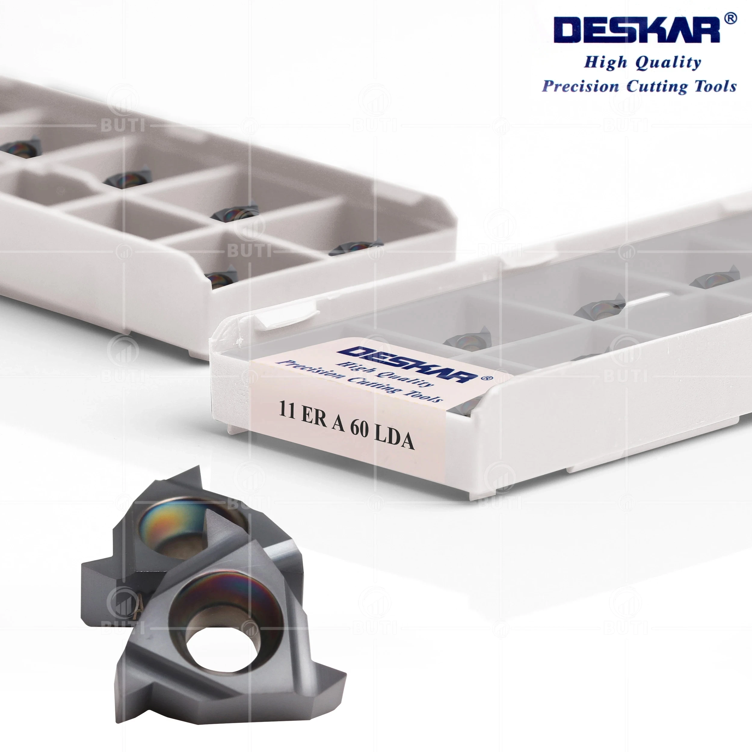 DESKAR 100% Original 11IR 11ER A55 A60 14W 16W 19W LDA CNC Lathe Cutter Threading Carbide Inserts Turning Tools General Material